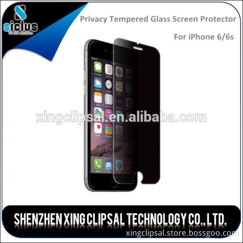 Anti Fingerprint 180 degreee Privacy Anti-spy Tempered Glass Screeb Protector Shield for Samsung S3 mini